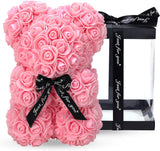 Rose Bear Gift 25cm