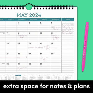 2024 Minimalist Calendar 12-Month