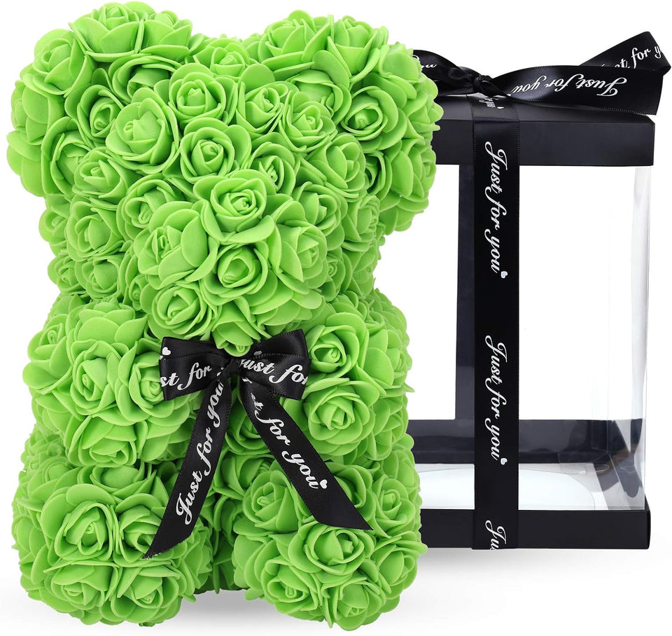 Rose Bear Gift 25cm