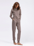 Winter Wardrobe Turtleneck Solid Color Sweater Knit Two-Piece Set for Stylish Comfort