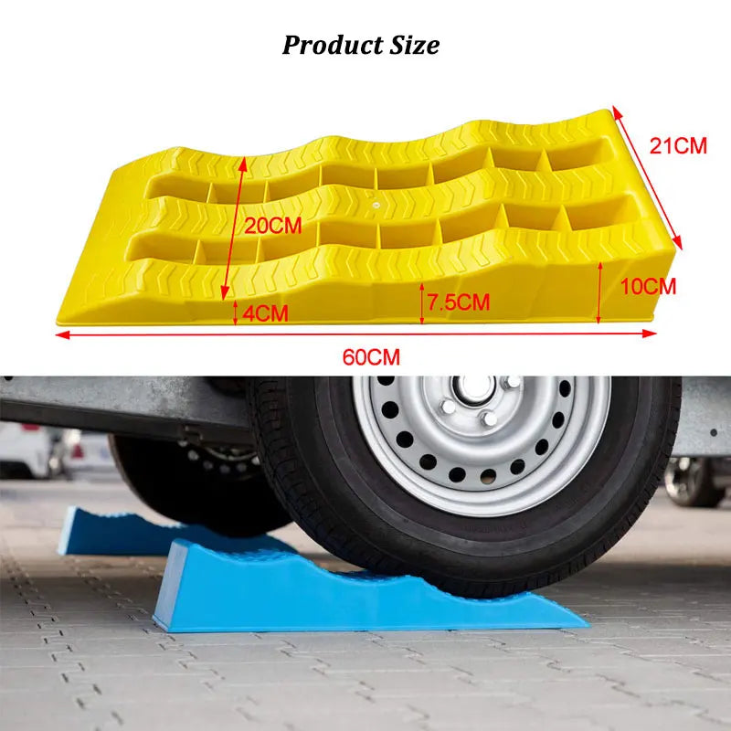 2Pcs RV Leveling Ramps Anti-Skid Stabilizers with Oxford Bag