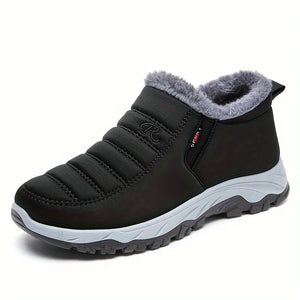 Winter Women's Fleece-Lined Snow Boots Warm & Waterproof