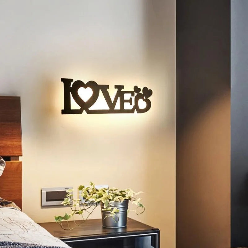 Home Design Creative Modern Acrylic Wall Lamp 18W