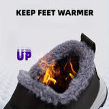 Winter Women's Fleece-Lined Snow Boots Warm & Waterproof