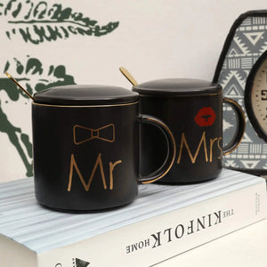 Mr and Mrs Creative Couples Coffee Mugs