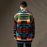 Streetwear Plus Fleece Jacket Casual Warmth for Men
