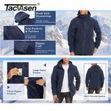 Tactical Fleece Hoodie Winter Jacket