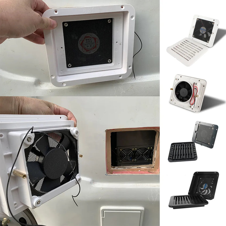 RV Ventilation Fan - Dust-proof, Silent, High-Fit Design