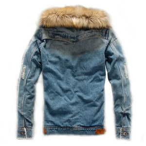 Winter Retro Denim Jacket