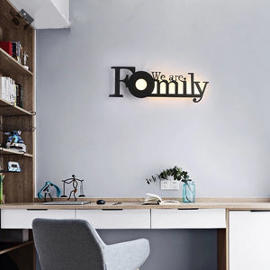 Home Design Creative Modern Acrylic Wall Lamp 18W