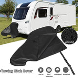 Waterproof Caravan Hitch Cover with Lock