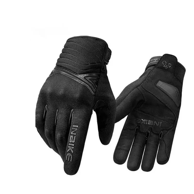 Full Finger Winter Cycling Gloves for Men - Touchscreen and Shockproof