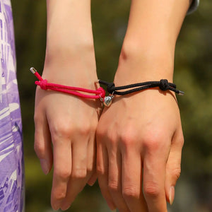 Colorful Magnetic Love Couple Bracelet Set