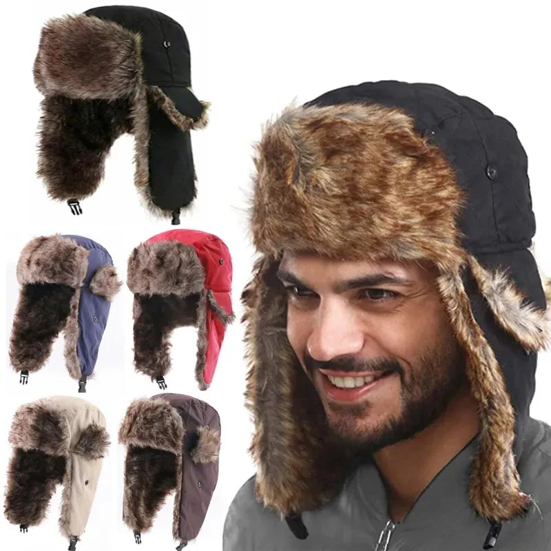 Winter Trapper Aviator Hat