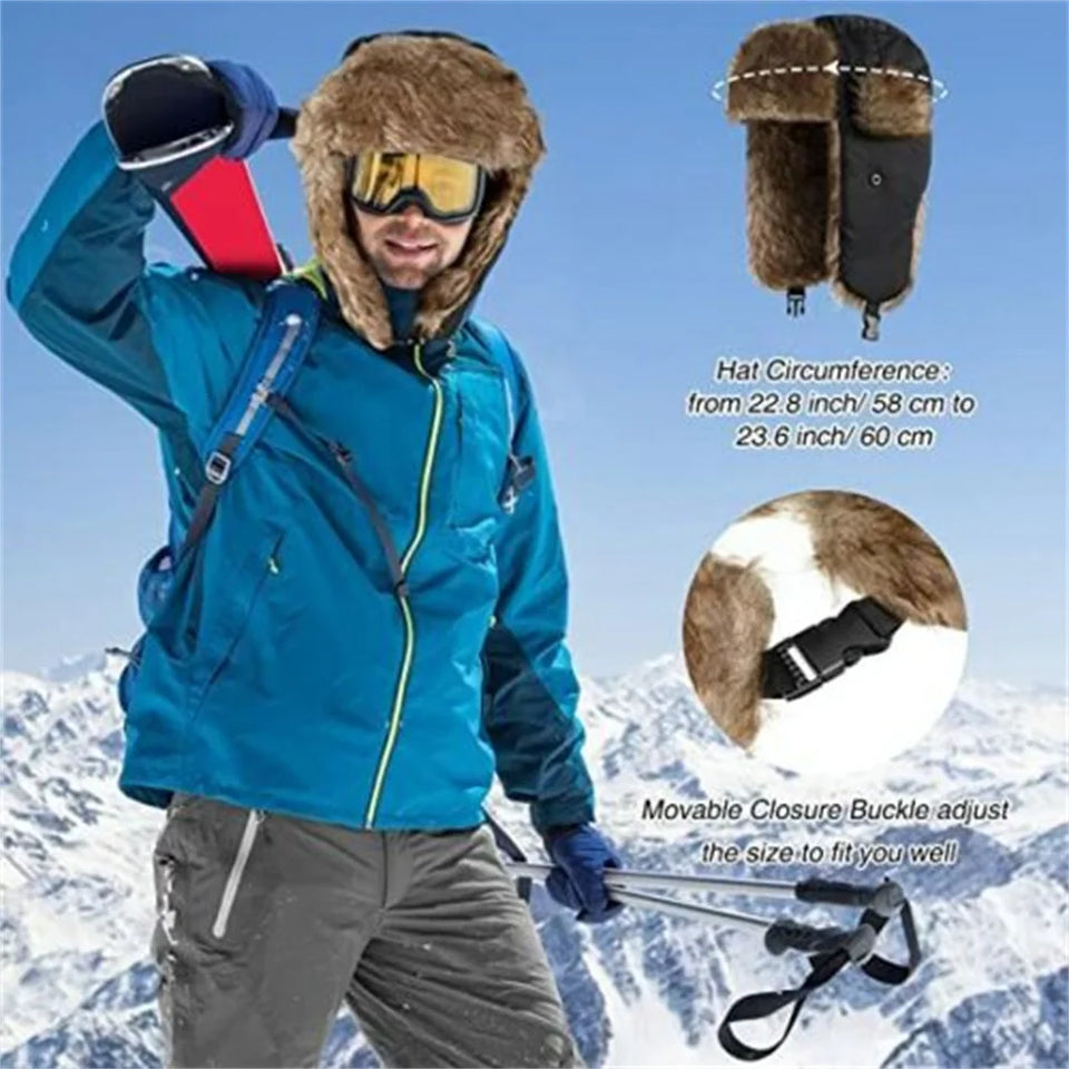 Winter Trapper Aviator Hat