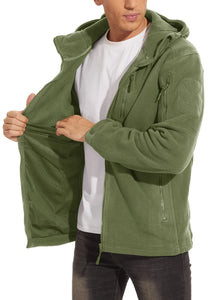 Tactical Hooded Winter Jacket for Men