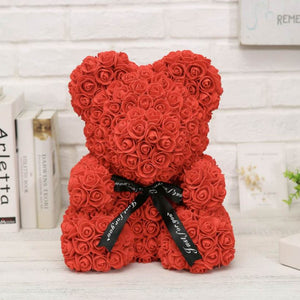 Red Teddy Rose Bear 40cm